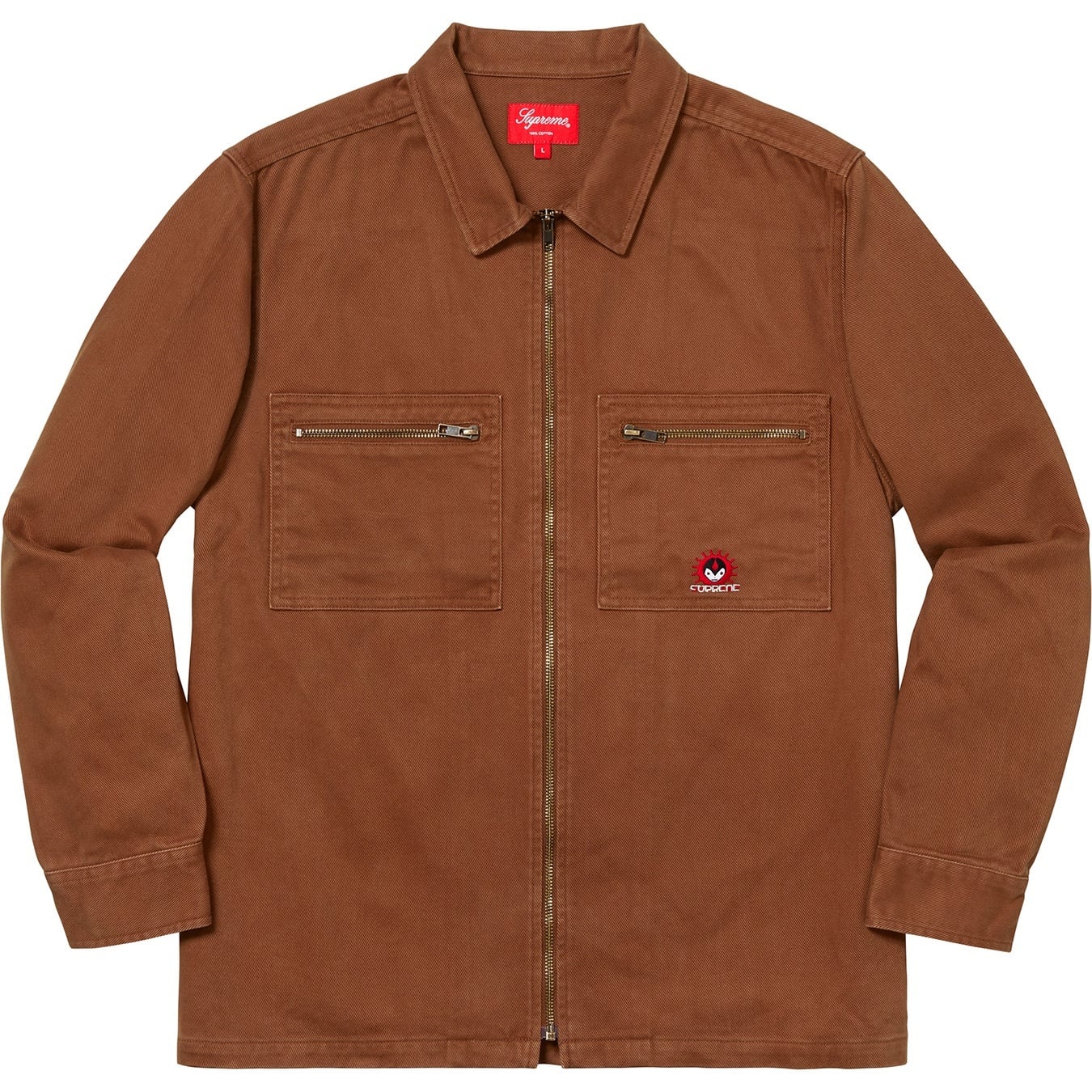 Vampire Denim Zip Up Shirt view 6